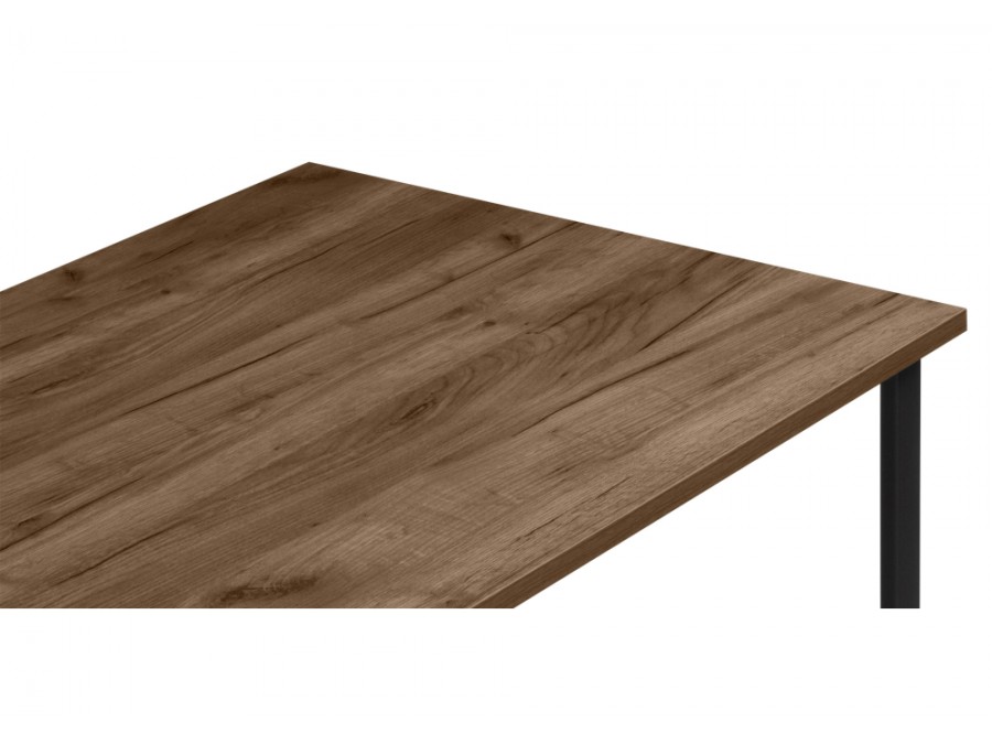 Лиман 140 х 80 дуб крафт табачный / черный матовый