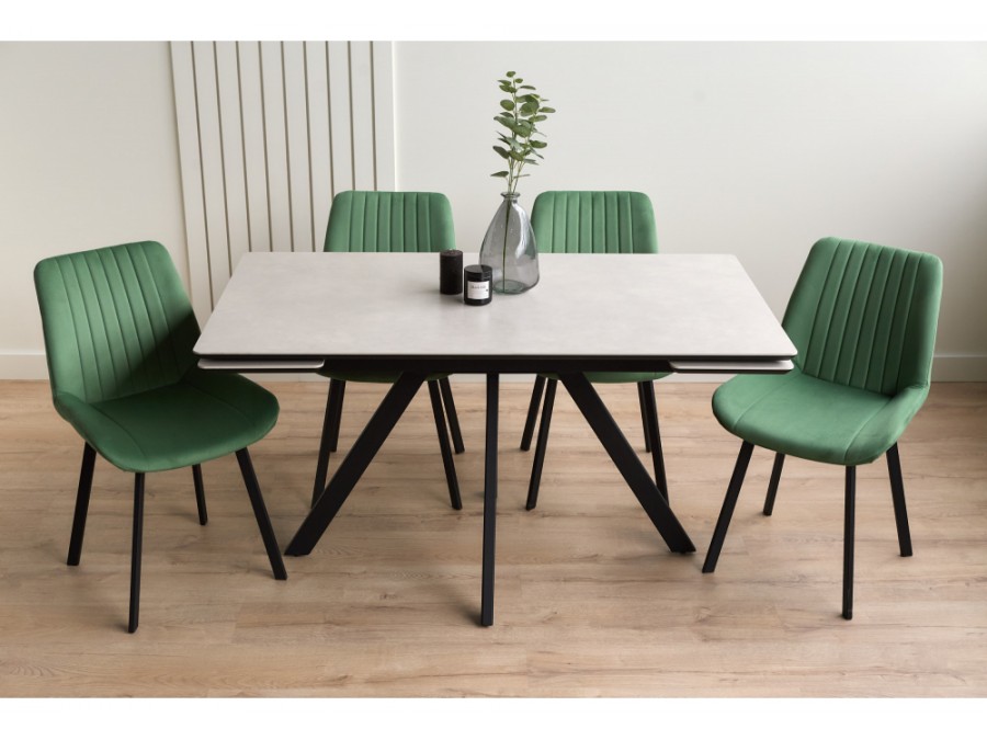 Вилли 140(200)х80 carmen light grey / черный