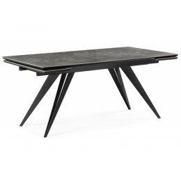 Дарвин 160(220)х89 серый мрамор baolai / черный