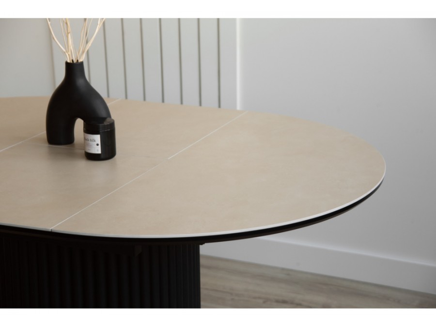 Стивен 100(140) okara light yellow / черный