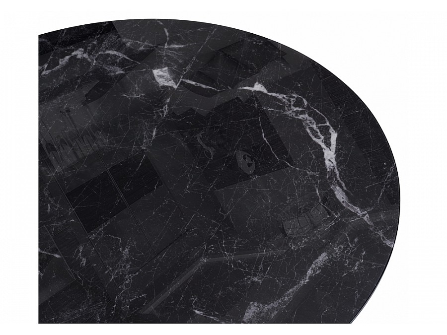 Вивиен 90х90х75 черный мрамор shakespeare black / черный