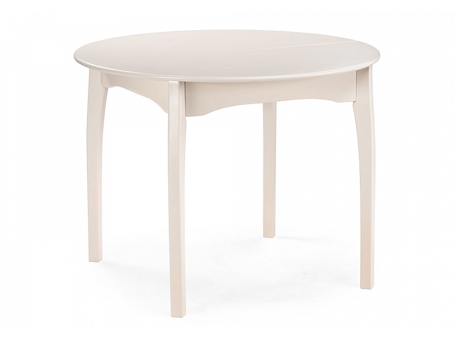 Стол деревянный Распи 100(130)х100х76 бежевый