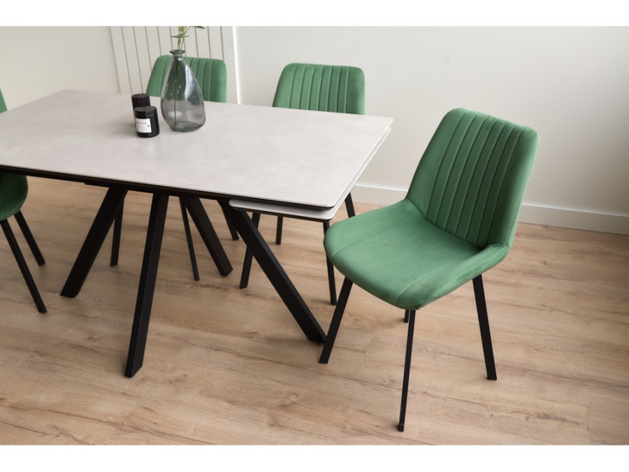 Вилли 140(200)х80 carmen light grey / черный