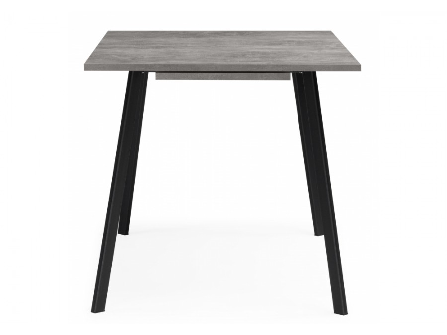 Кортни 117 (157) x 77 бетон светлый / черный матовый