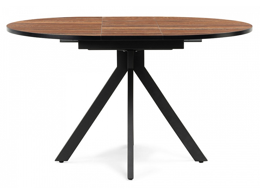 Стол деревянный Бетина 100(130)х100х75 дерево / черный