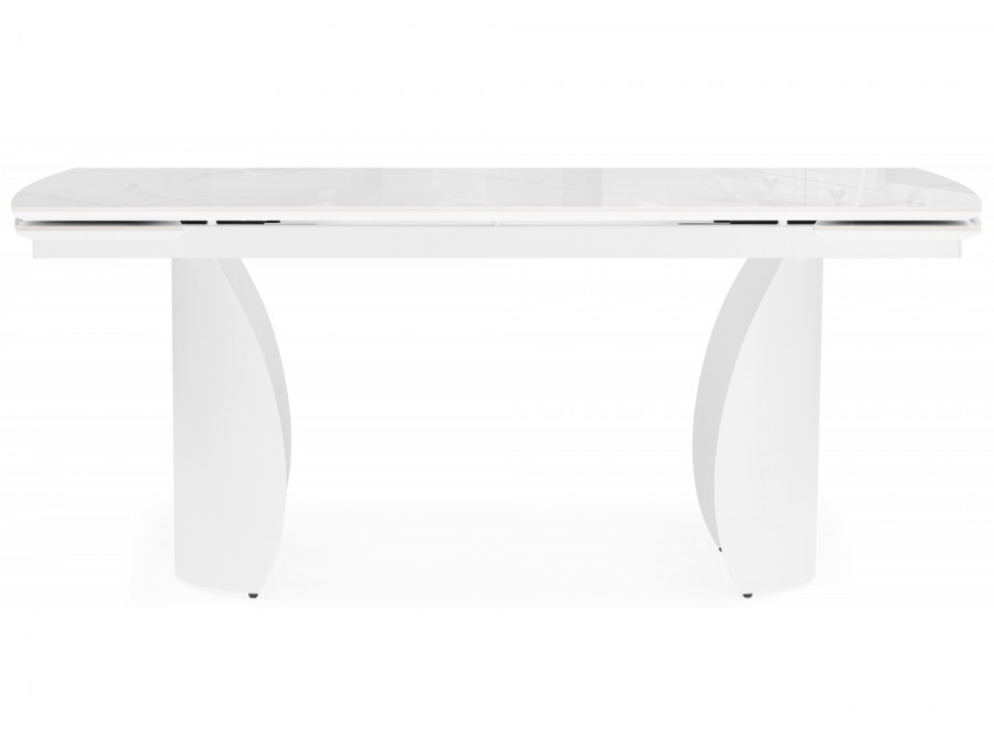 Готланд 180(240)x90 statuario titan gloss / белый