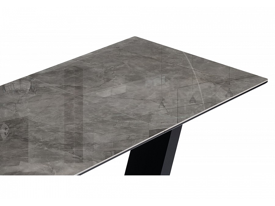 Керамический стол Иматра 140(180)х80х76 baolai / черный