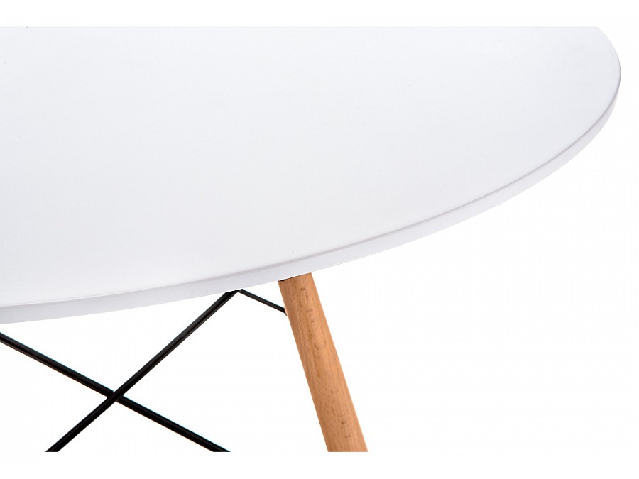Стол деревянный Table 80х72 white / wood