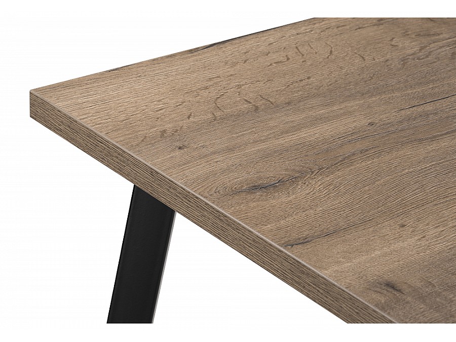 Тринити Лофт 120 32 мм дуб галифакс табако / черный матовый