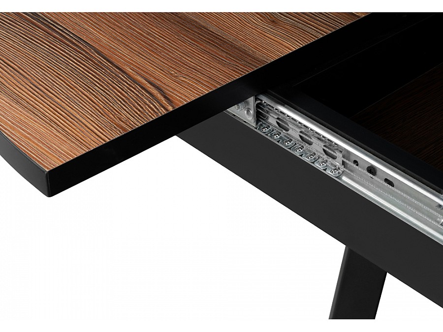 Стол деревянный Регна 100(130)х100х75 дерево / черный