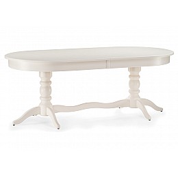 Стол деревянный Дейвер 200(260)х100х76 молочный