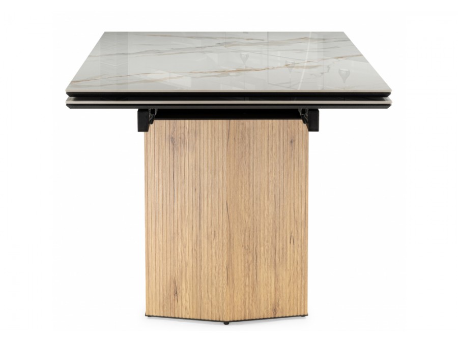 Монерон 180(240)x90 calacatta gold / дуб монтана