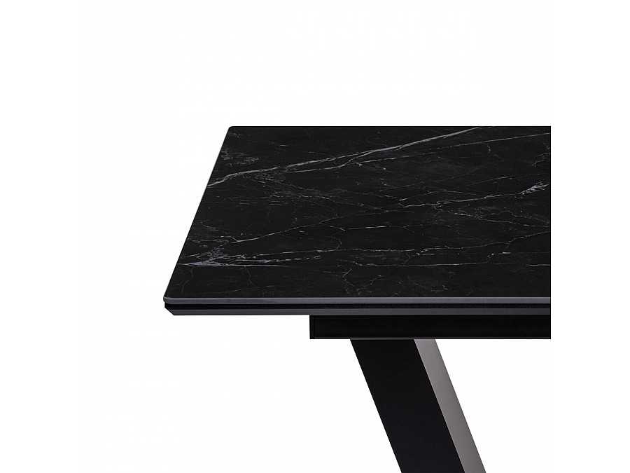 Керамический стол Иматра 140(180)х80х76 baolai / черный
