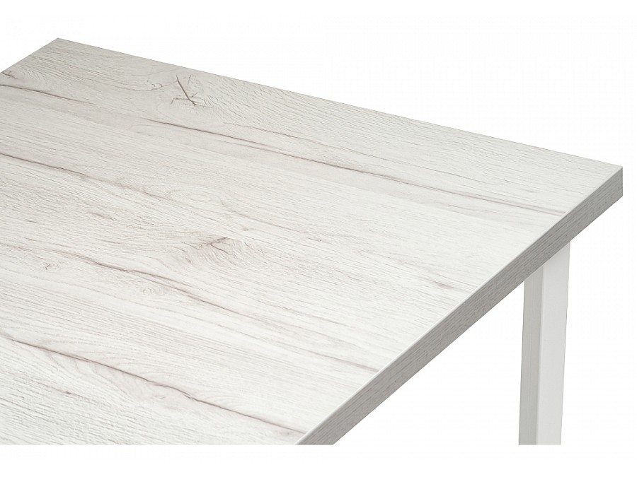 Стол деревянный Лота Лофт 120х74х75 25 мм белый матовый / юта