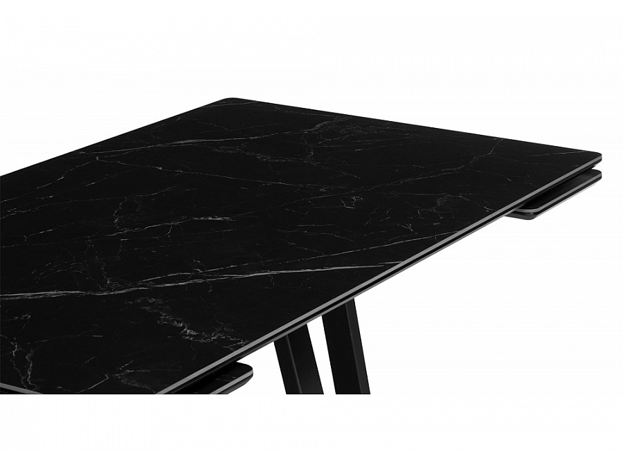 Памелла 140(200)х80 черный мрамор shakespeare black / черный