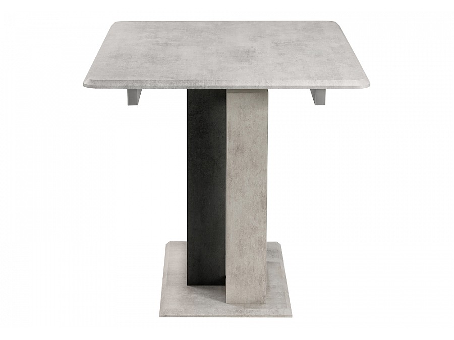 Стол деревянный Санса 120(160)х80х76 камень темный / камень светлый