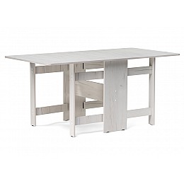 Стол деревянный Йентель 170х85х76 дуб крафт белый