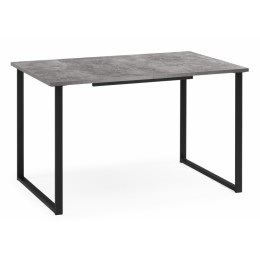 Лиман 117 (157) x 77 бетон светлый / черный матовый