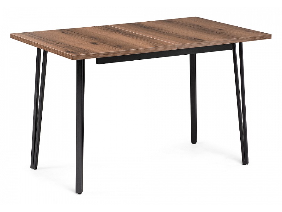 раскладной Денвер Лофт 120 25 мм дуб делано темный  / черный матовый