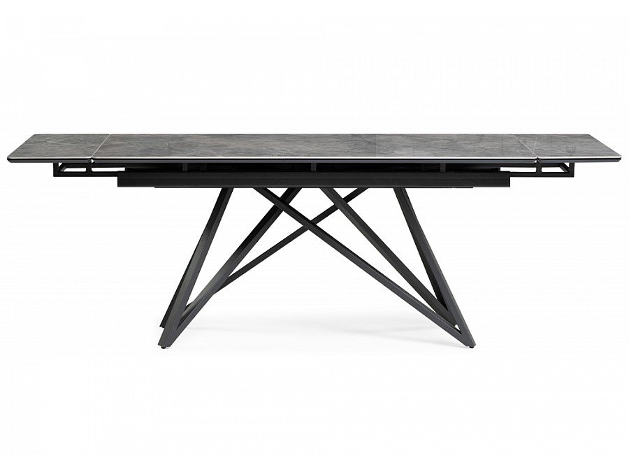 Вилсон 160(220)х89 серый мрамор baolai / черный