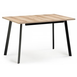 раскладной Колон Лофт 120 25 мм дуб делано светлый / черный матовый