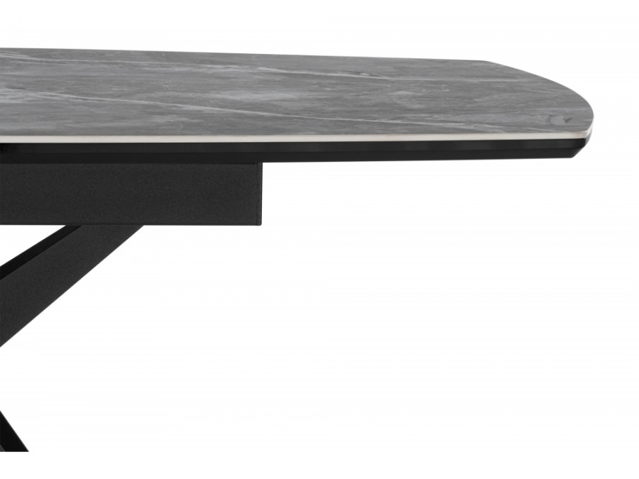 Риполь 160(205)х89 larka grey / черный