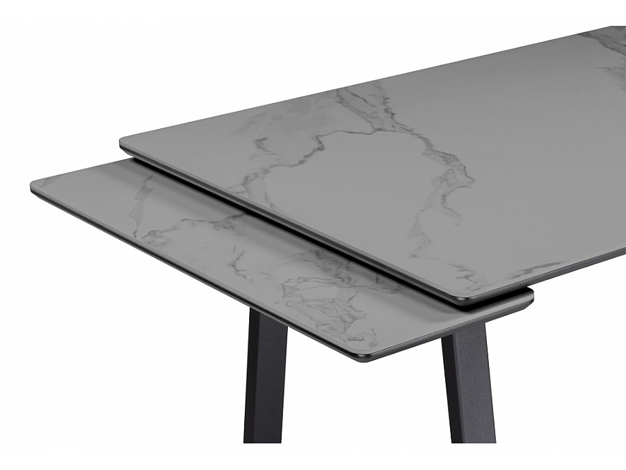 Джек 140(200)х80 серый мрамор larka grey / черный