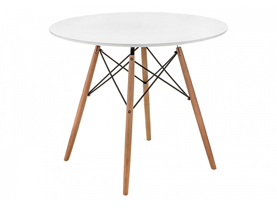 Стол деревянный Table 90х72 white / wood