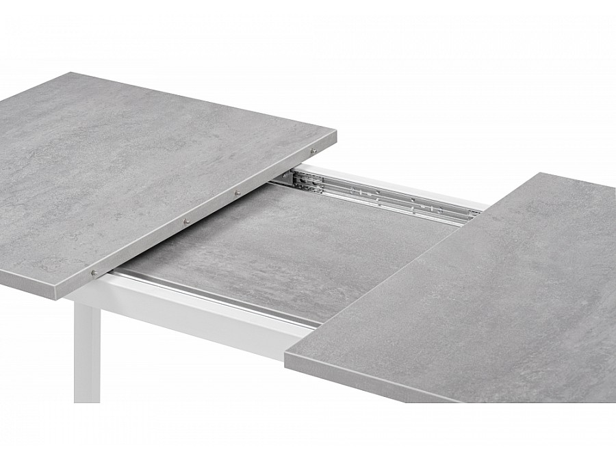 раскладной Лота Лофт 120 25 мм бетон / белый матовый