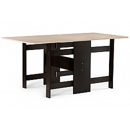 Стол деревянный Йентель 170х85х76 венге / дуб молочный