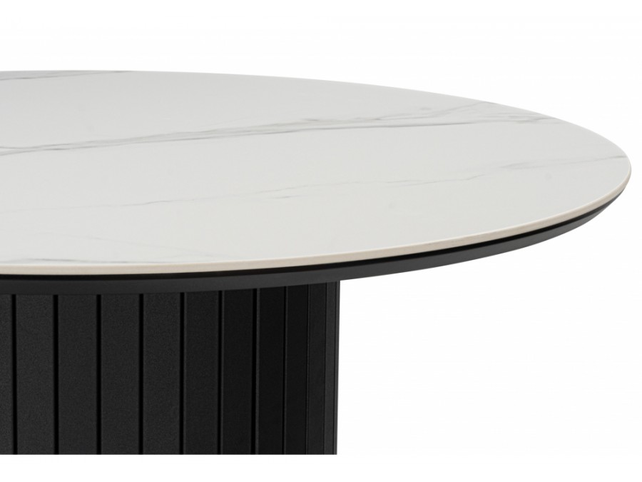 Гравент 90 белый мрамор snow white / черный