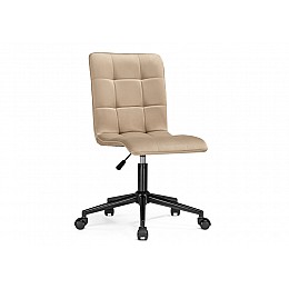 Офисное кресло Квадро бежевый / черный
