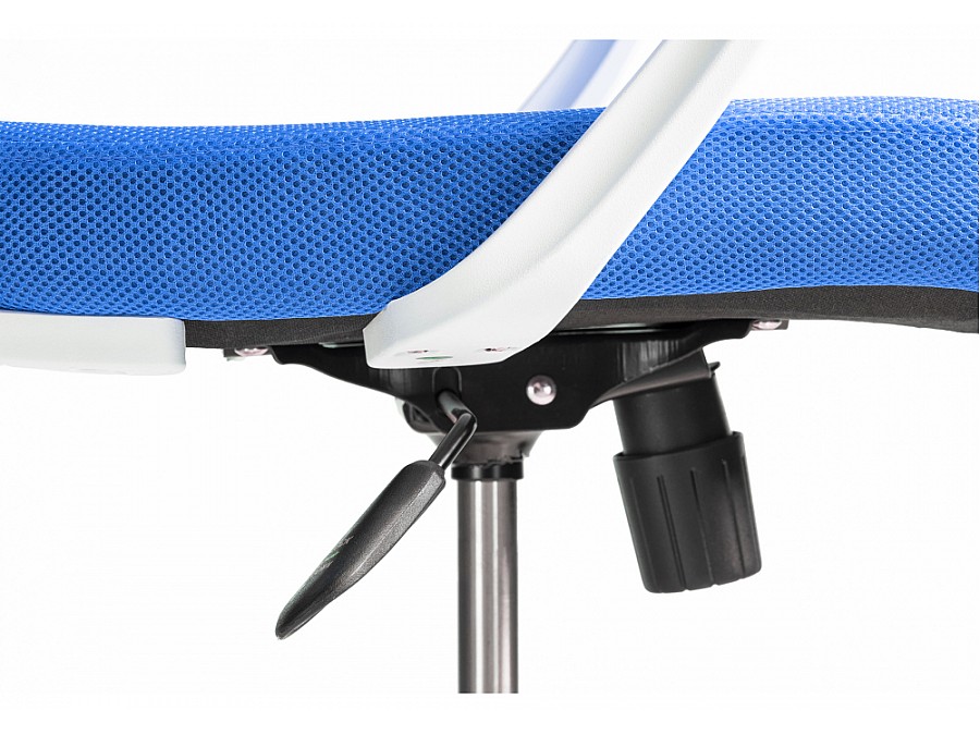 Компьютерное кресло Ergoplus белое / голубое