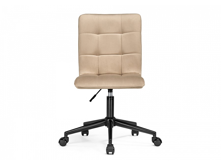 Офисное кресло Квадро бежевый / черный