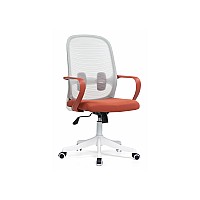 Компьютерное кресло Bust gray / red / white