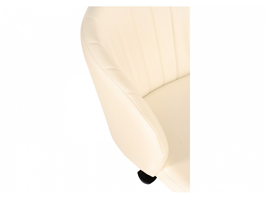 Офисное кресло Пард экокожа слоновая кость