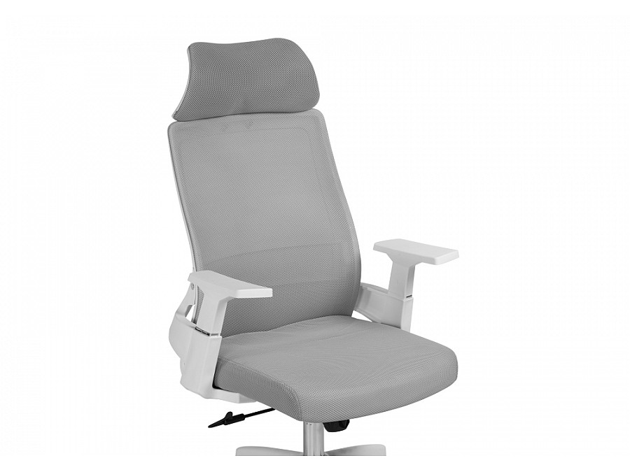 Компьютерное кресло Flok gray / white