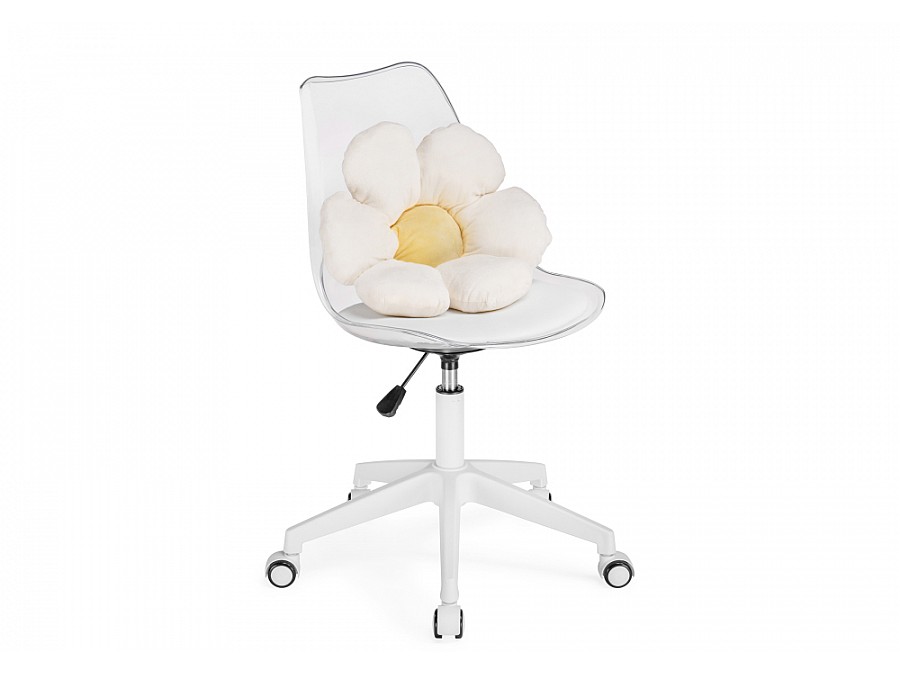 Офисное кресло Kolin с подушкой clear / white