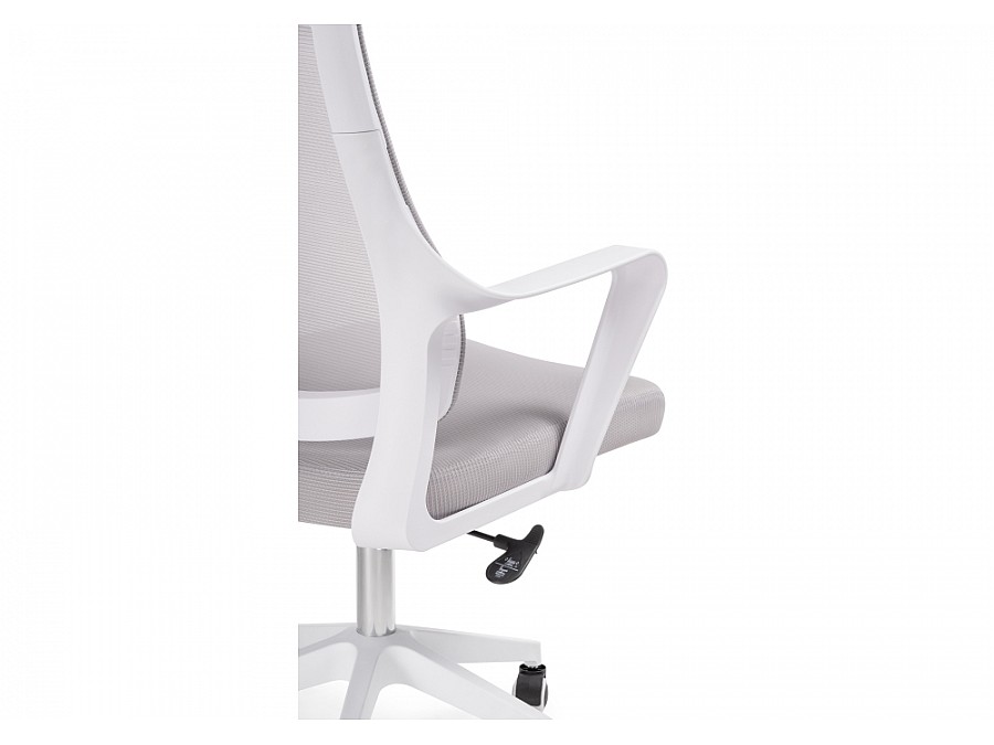 Компьютерное кресло Rino light gray / white