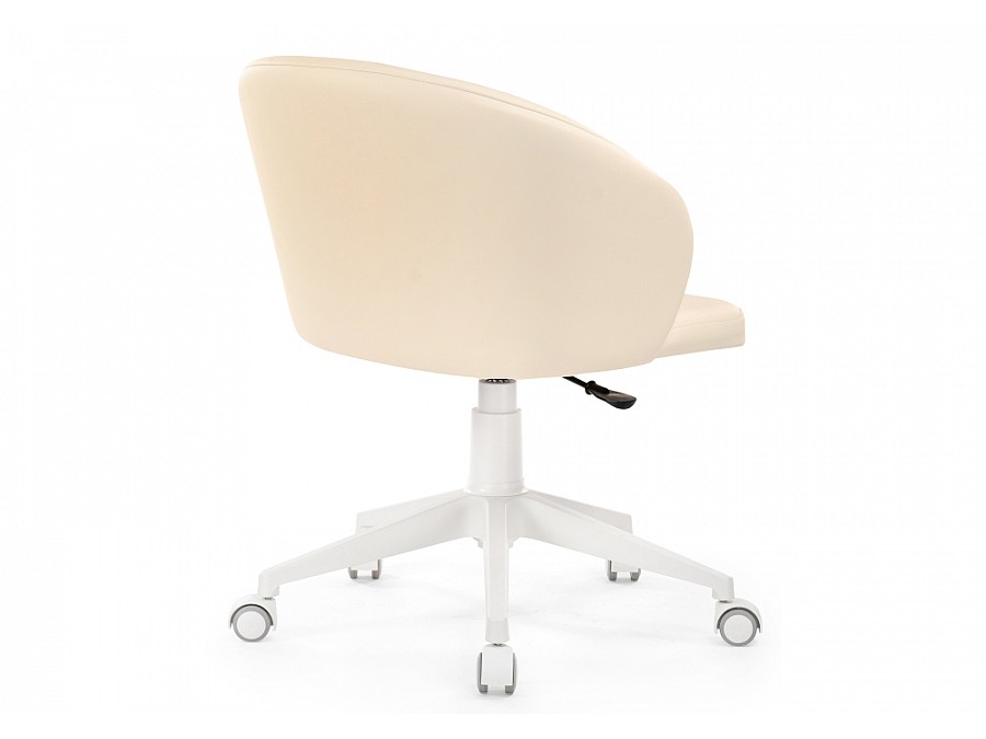 Офисное кресло Пард экокожа слоновая кость