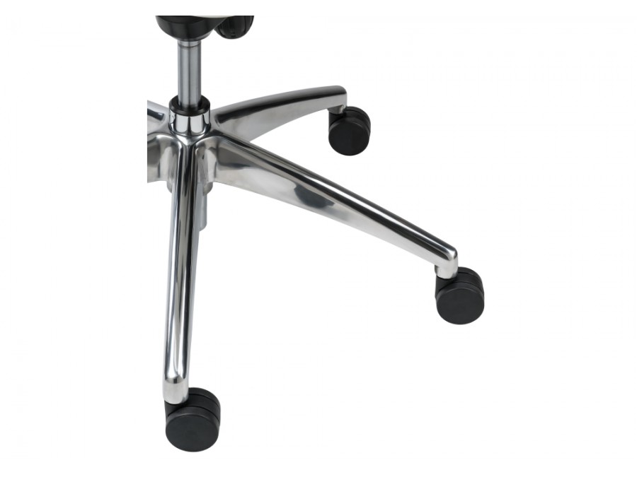 Компьютерное кресло Isida white / satin chrome