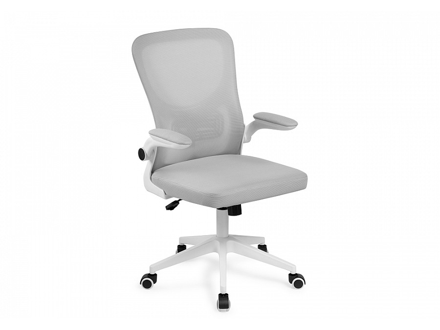 Офисное кресло Konfi light gray / white