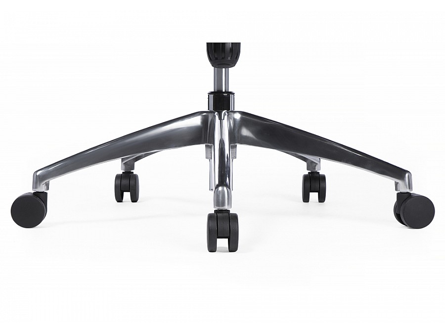 Офисное кресло Isida black / satin chrome