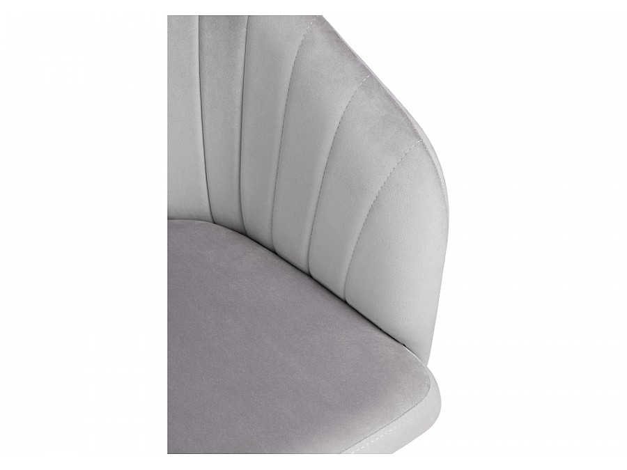 Офисное кресло Тибо confetti silver серый / белый