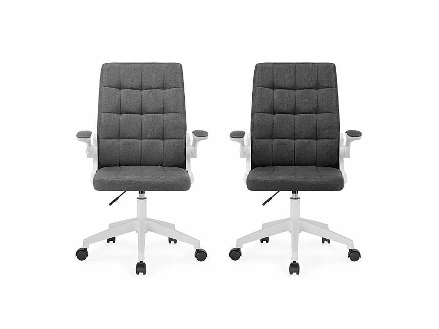 Компьютерное кресло Elga gray / white