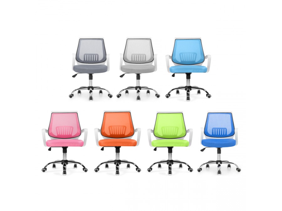 Компьютерное кресло Ergoplus light gray / white