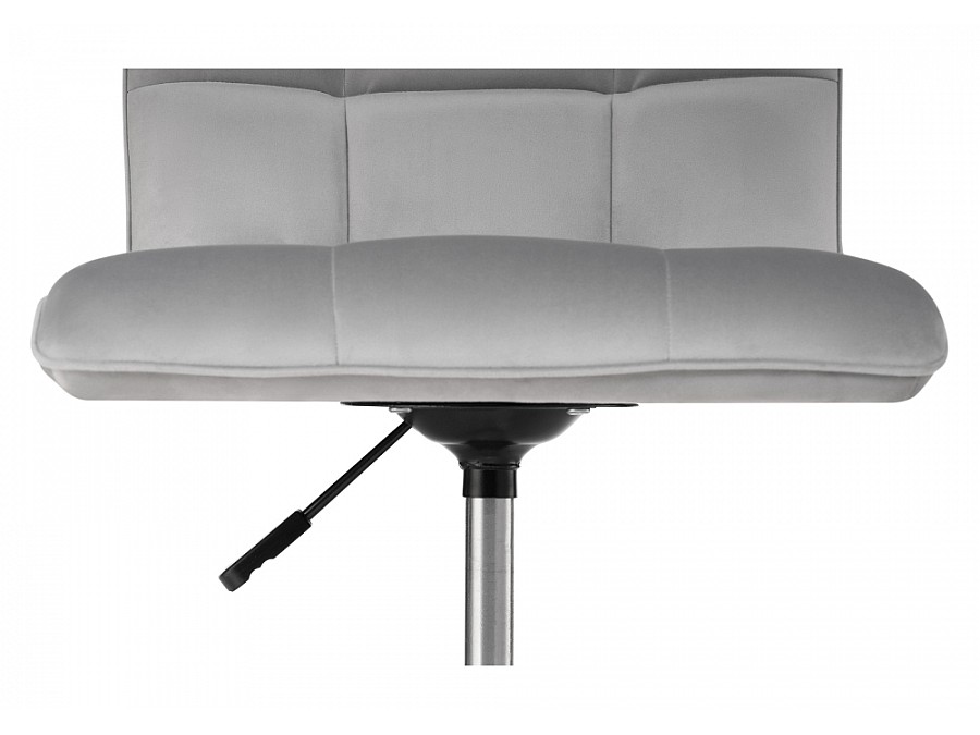 Офисное кресло Квадро светло-серое / хром