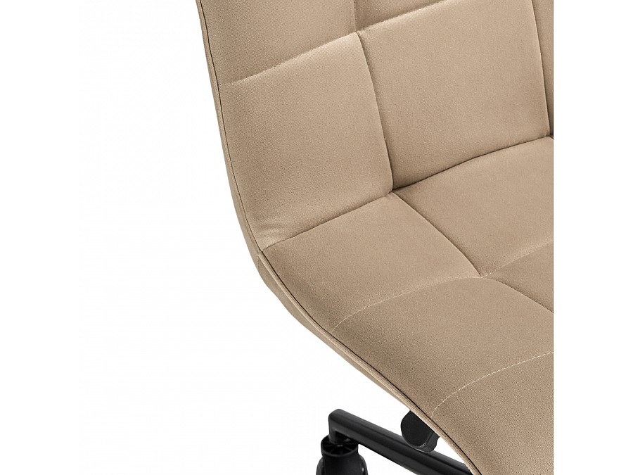 Офисное кресло Квадро бежевый / черный