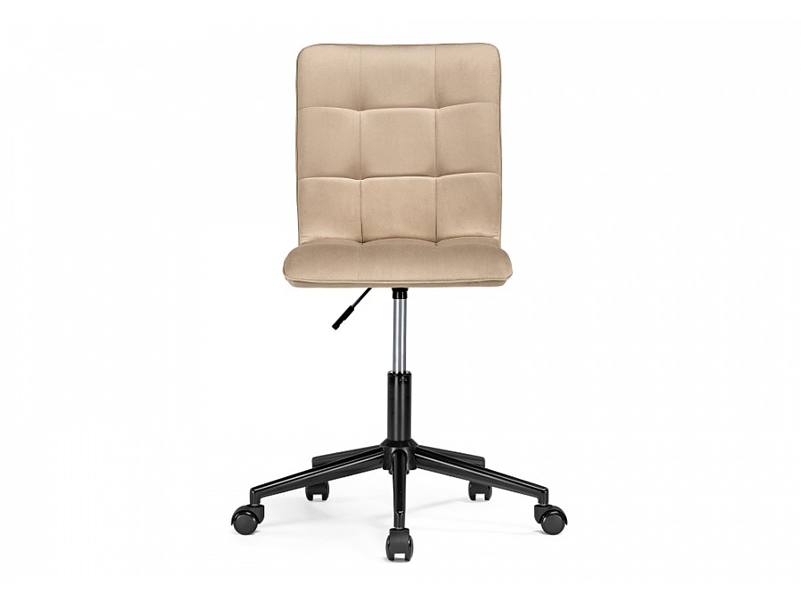 Офисное кресло Квадро бежевый / черный