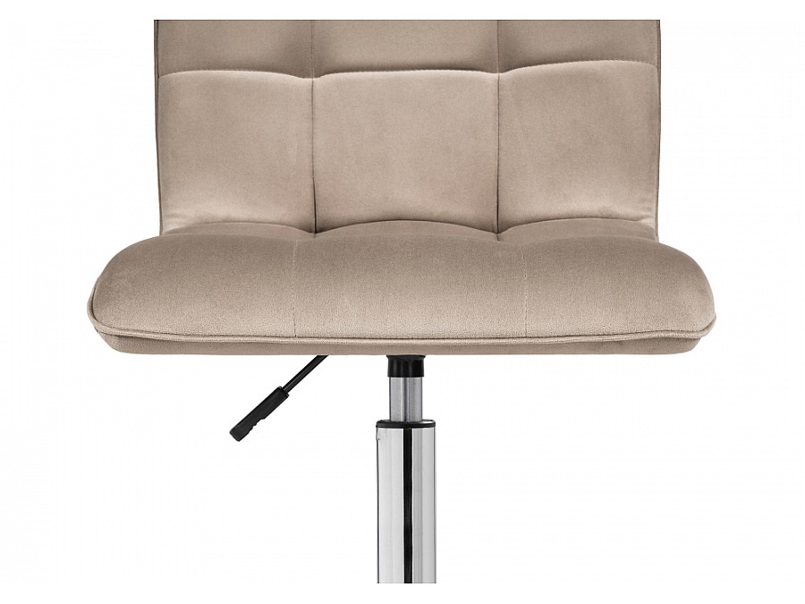 Офисное кресло Квадро бежевое / хром